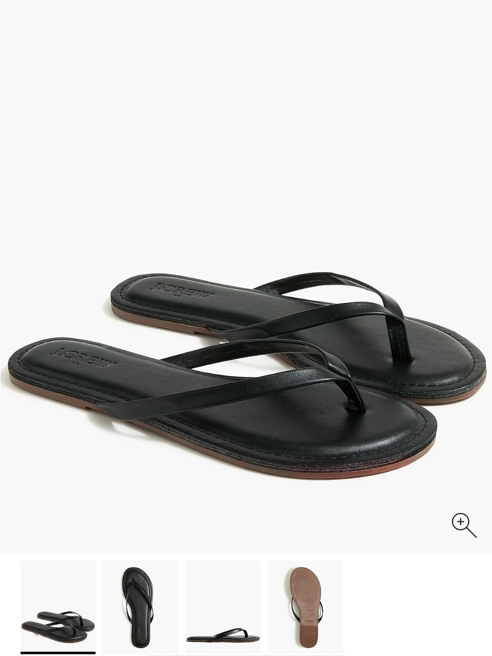 j crew easy summer flip flops